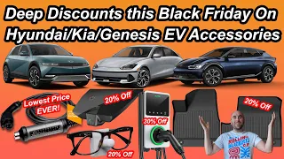 Best Hyundai/Kia/Genesis EV Accessory Deals for Black Friday!