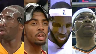 Top NBA masked performances from LeBron James, Russell Westbrook, Kyrie Irving, Kobe Bryant | ESPN