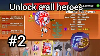 unlock a all heroes in stickman battle fight #2 #stickmanbattle #stickman #stickbattlefight