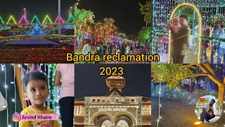 bandra reclamation light show 2023 | Christmas vlog | AK vlog | bandra West