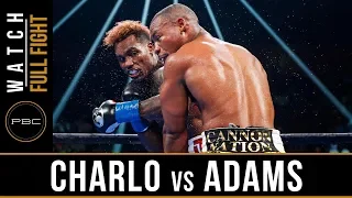 Charo vs Adams FULL FIGHT: June 29, 2019 - PBC on Showtime