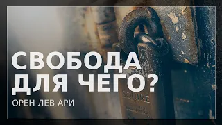 Проповедь "Свобода для чего?" | Орен Лев Ари