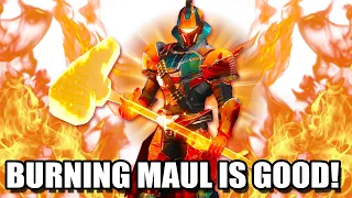 BURNING MAUL IS OP?! It MELTS in PvP! 🔥 Destiny 2