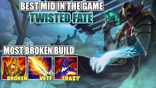 TWISTED FATE IS THE BEST CHAMPION IN THE GAME | TWISTED FATE GUIDE S14 - League Of Legends