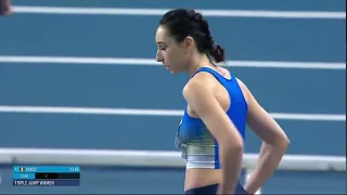 Florentina Costina Iusco Triple Jump   European Athletics Indoor Championships Torun 2021-22