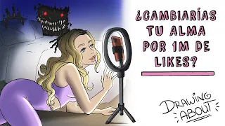 ¿CAMBIARÍAS TU ALMA POR 1M DE LIKES? | Draw My Life