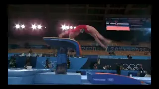 jade carey vault qualifacation olympics 2021