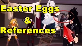 RWBY Volume 1-2 | HIDDEN Easter Eggs & References | - EruptionFang