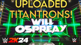 UPLOADED TITANTRONS ON CC in WWE 2K24! (Free, No Mods, All Consoles)