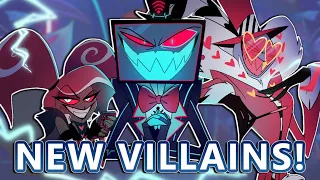 The Redesigns for Vox, Velvet & Valentino: The Three Vee's! The Villains of Hazbin Hotel Explained!