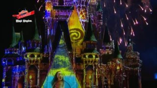 Full live stream of happily ever after fireworks at WDW with full soundtrack (HD)