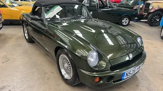 1995 MG RV8 | MATHEWSONS CLASSIC CARS | 9 & 10 JUNE 2023