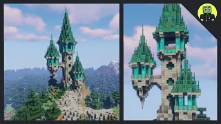 How To Build A Wizard Tower in Minecraft!!