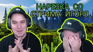 КИРИЛЛ ПОДАРИЛ ИГОРЮ КАМЕНЬ ИЗ ПОЧКИ? // НАРЕЗКА СО СТРИМА ИГОРЯ // [HAPPYLIME]