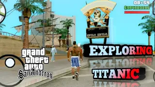 EXPLORING TITANIC SHIP || GTA SA || || SHINCHAN ZYX ||