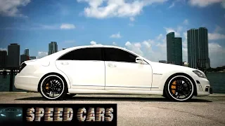 Mercedes Benz S65 W221 AMG Brutal Acceleration Burnout And Exhaust Sound