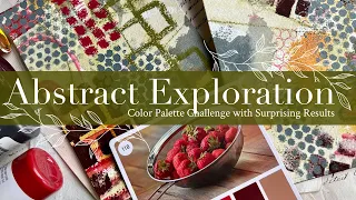 Abstract Art Exploration: Color Palette Challenge with Surprising Results