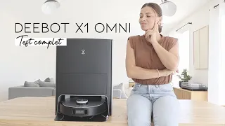 LE DEEBOT X1 OMNI ! LE ROBOT ASPIRATEUR LE PLUS PERFORMANT ? TEST COMPLET  JE VOUS DIS TOUT !