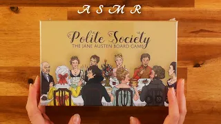 I bought a Jane Austen board game... (ASMR)