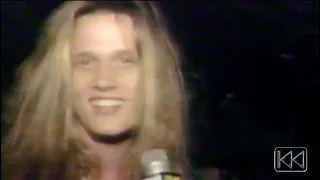 Sebastian Bach- Interview with Kurt Loder at Moscow Music Peace Festival 1989