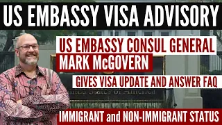 🔴VISA UPDATE: US EMBASSY MANILA GIVES AN UPDATE FOR IMMIGRANT AND NON-IMMIGRANT VISAS FOR JUNE 2022