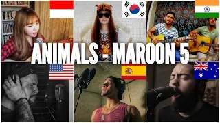 Who sang it better: Animals ( India, Indonesia, Korea, Australia, Spain, US) maroon 5