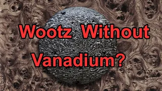 Wootz without Vanadium: Manganese as a carbide former