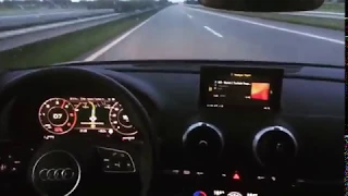 Audi A3 2019 - 200 km/h