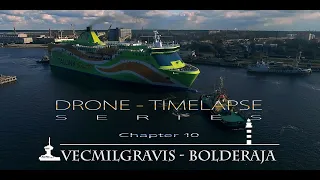 Vecmilgravis - Bolderaja (Drone Timelapse) Chapter 10 in 4K