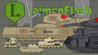RATTE repair Secret of Leviathan - Cartoons about tanks