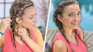 Brooklyn’s Easy DIY SUMMER Hairstyle | Rope Twist Combo