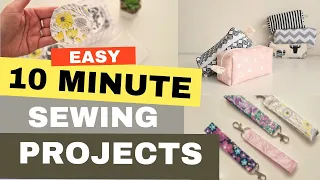 Sewing Projects To make Under 10 Minutes (easier than you think!)