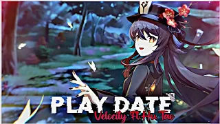 play date edit | hu tao | genshin impact hu tao | velocity edit | fanMade Status