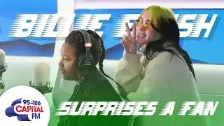 Billie Eilish Surprises Her Biggest Fan 💚 | Capital