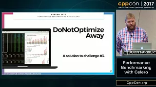 CppCon 2017: John Farrier “Performance Benchmarking with Celero”