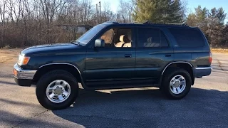 1997 Toyota 4Runner SR5 4WD Gold Edition - Tour, Walk Around, Start Up, Engine