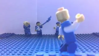 Lego I'm blue (da ba dee) stop motion music video