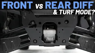 FRONT VS REAR DIFFERENTIAL? WHAT IS TURF MODE? - SHOP TALK EP. 14