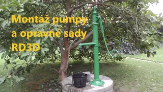 Montáž pumpy a opravné sady RD3D