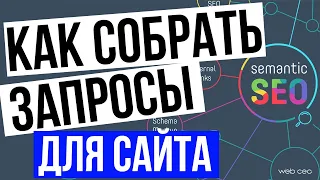 Семантическое ядро для SEO продвижения сайта - Как составить Семантическое ядро? | 16+