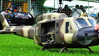 High Detailed RC Interior Bell UH-1D U.S Army Helicopter