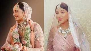 Rakulpreet Wedding inspired Dewy Glowing Bridal Makeup