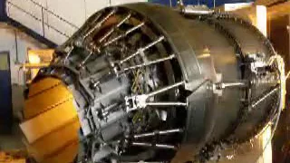 Направляющая насадка для управляемого вектора тяги европейского истребителя Еврофайтер тайфун