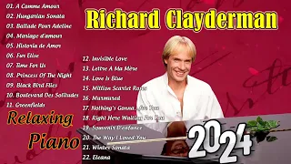 Richard Clayderman Best Instrument Relaxing Piano Music 2024 🎹 Richard Clayderman Greatest Hits 2024