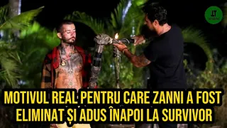 MOTIVUL REAL PENTRU CARE ZANNI A FOST ELIMINAT ȘI ADUS ÎNAPOI LA SURVIVOR ALL STARS