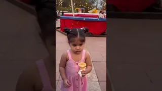 Little girl's cute reaction to Turkish ice cream seller's tricks is just heart-warming - Watch#short