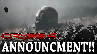 CRYSIS 4 IS COMING!!! (Gaming News Announcement)