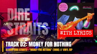 Money For Nothing (with Lyrics) - Dire Straits - "Money For Nothing" (1988) (HQ VINYL RIP)