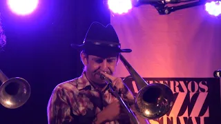 Tuba Skinny, version 2, Last Set @ Esplanade de  la Jetée @ Andernos, France, July 28th, 2019