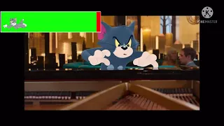 Tom and Jerry (2021) with health bars in lobby battle